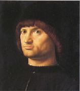 Antonello da Messina Portrait of a Man (mk05) oil painting reproduction